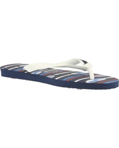 Man Flip flops HAVAIANAS SANDALIAS HOMBRE MODELO H TOP NAUTICAL COLOR BLANCO 0575NAVY