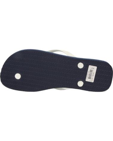 Man Flip flops HAVAIANAS SANDALIAS HOMBRE MODELO H TOP NAUTICAL COLOR BLANCO 0575NAVY