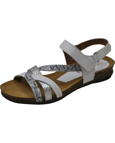 Sandalias SINESTRESS  de Mujer - SANDALIAS DE MUJER PLANTILLA GEL SUELA DE GO  BLANCO 23
