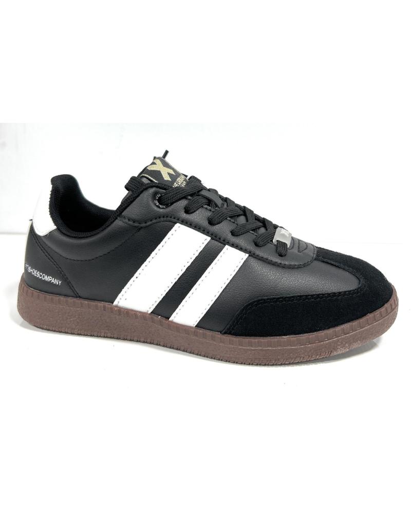 Zapatillas deporte XTI  de Mujer DEPORTES CORDON PISO CREPE  NEGRO