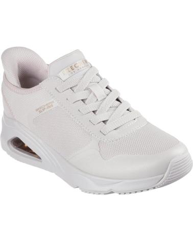 Deportivas de Mujer SKECHERS ZAPATILLAS SKECHERS SLIP-IN TRES-AIR UNO - EASY STEPPERS MUJER OFWHITTE