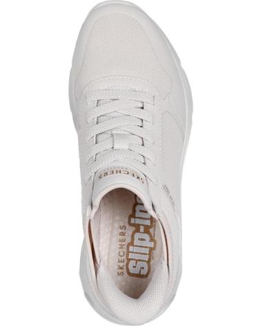 Deportivas de Mujer SKECHERS ZAPATILLAS SKECHERS SLIP-IN TRES-AIR UNO - EASY STEPPERS MUJER OFWHITTE