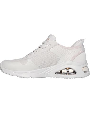 Deportivas de Mujer SKECHERS ZAPATILLAS SKECHERS SLIP-IN TRES-AIR UNO - EASY STEPPERS MUJER OFWHITTE