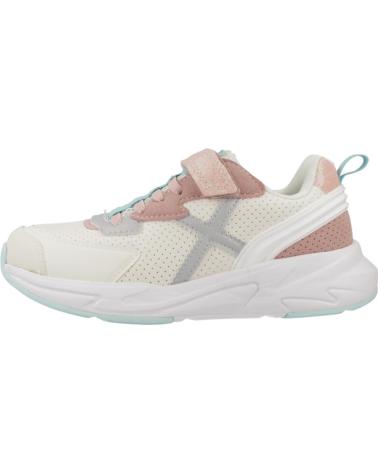 Sportif MUNICH  pour Fille ZAPATILLAS NINA MODELO MINI TRACK VCO COLOR BEIS  109
