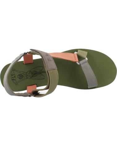 Woman Sandals FLY LONDON SANDALIAS MUJER MODELO YOKO COLOR VERDE GREYMLT