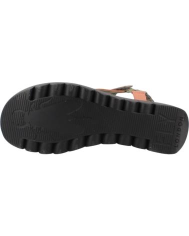Woman Sandals FLY LONDON SANDALIAS MUJER MODELO YOKO COLOR VERDE GREYMLT