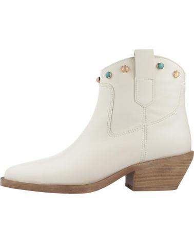 Stiefel ALPE  für Damen BOTINES MUJER MODELO 5360 04 COLOR BLANCO  OFFWHT