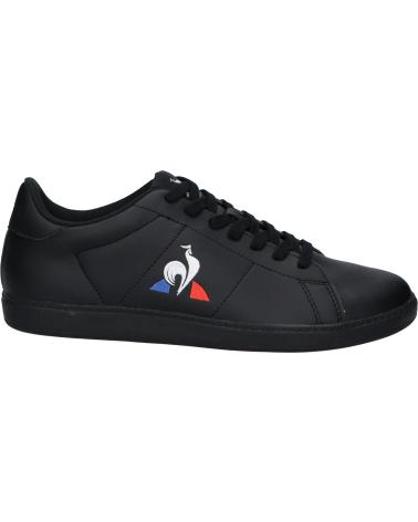 Woman and Man and girl and boy Trainers LE COQ SPORTIF 2423205 COURTSET 2 TRIPLE BLACK  NEGRO