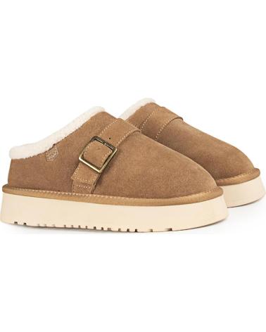 Zuecos POPA  de Mujer ZUECOS DE ESTILO AUSTRALIANOS SANGANO SERRAJE  CUERO