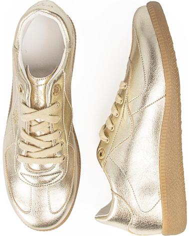 Zapatillas deporte POPA  de Mujer SNEAKER IMPERIAL LAMINADO PLATINO  ORO