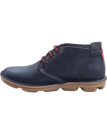 Botines de Hombre ON FOOT BOTIN PIEL AZUL CONFORT MARINO