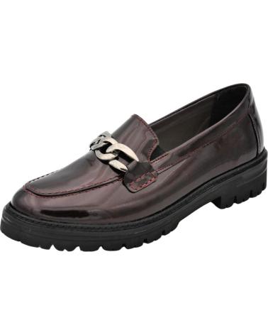 Woman Mocasines LUMEL GUANT CALIFORNIA STYLE MADE - ZAPATO PLANO TIPO MOCAS  BORDO 901