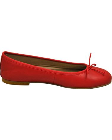 Woman Flat shoes SINESTRESS - MANOLETINAS TIPO BAILARINAS TALLAS GRANDES P  CABRA ROJO