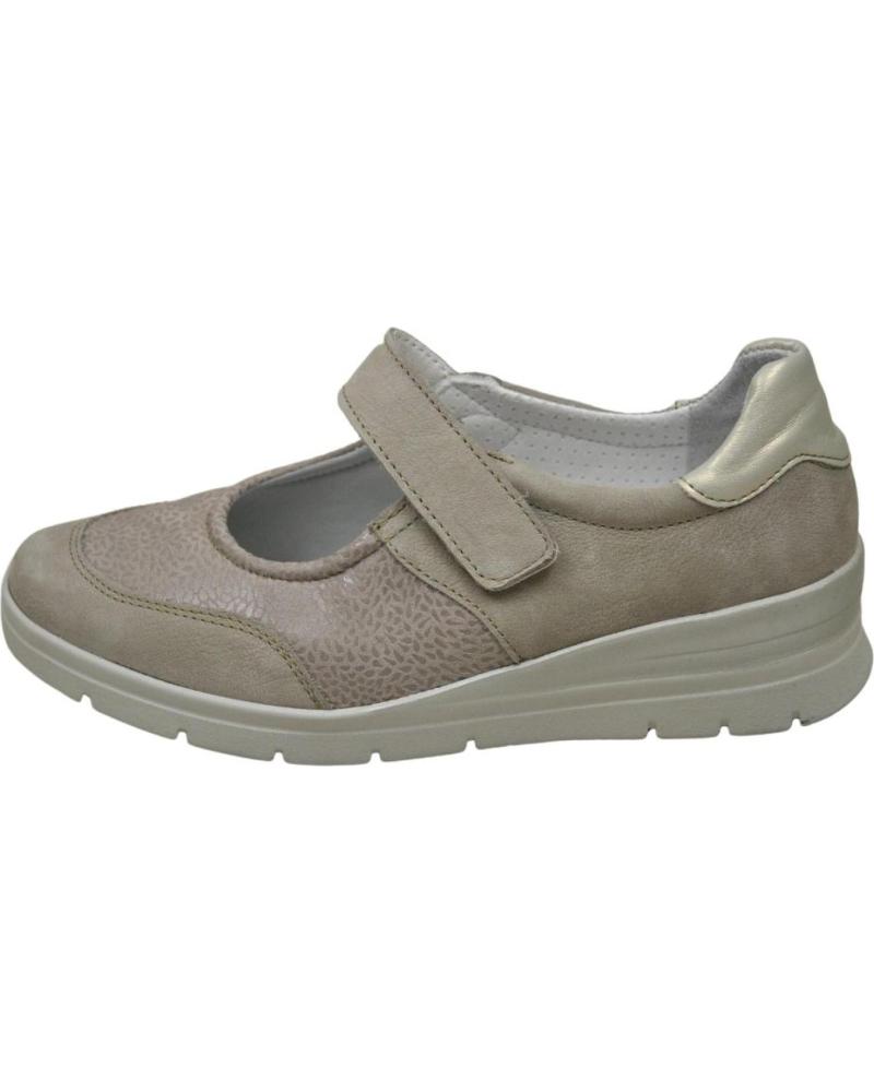 Zapatos LUMEL GUANT  de Mujer LUMEL MERCEDITAS PARA PLANTILLAS MUJER 863-10289 LUNA 49 BE  BEIGE 2166