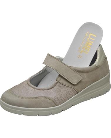 Zapatos LUMEL GUANT  de Mujer LUMEL MERCEDITAS PARA PLANTILLAS MUJER 863-10289 LUNA 49 BE  BEIGE 2166