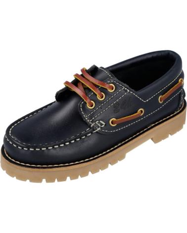 Zapatos BUBBLE BOBBLE  de Niño HB252 3 ZAPATOS NAUTICOS NINO  AZUL