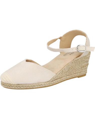 Sandali L&R SHOES  per Donna LR SHOES 4466 ALPARGATAS DE ESPARTO PARA MUJER  BEIGE