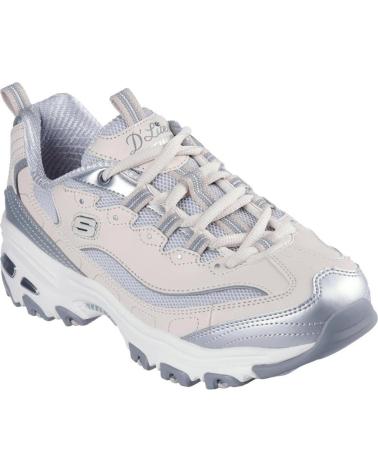 Woman Zapatillas deporte SKECHERS DLITES VINTAGE CHRO  BEIG