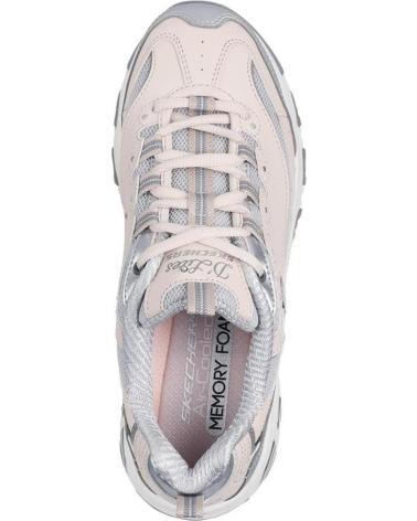 Woman Zapatillas deporte SKECHERS DLITES VINTAGE CHRO  BEIG