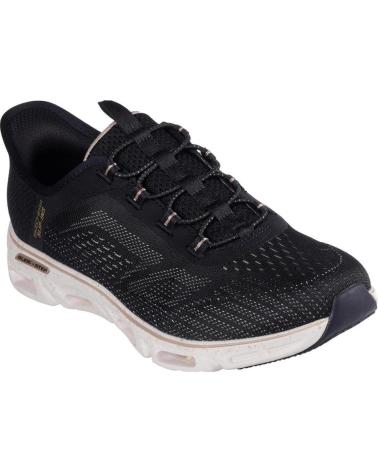 Sapatilhas SKECHERS  de Mulher SLIP-INS GLIDE-STEP  NEGRO
