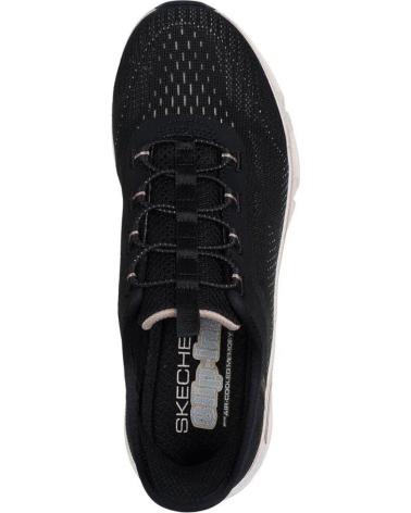 Sapatilhas SKECHERS  de Mulher SLIP-INS GLIDE-STEP  NEGRO