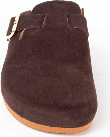 Tamancos PURAPIEL  de Mulher TEJANO  BROWN