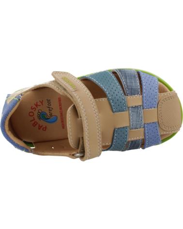 Sandalen PABLOSKY  für Junge SANDALIAS NINO MODELO 055133P COLOR MARRON  DESERT
