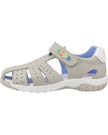 Sandales PABLOSKY  pour Garçon SANDALIAS NINO MODELO 055750P COLOR GRIS  CRISTAL