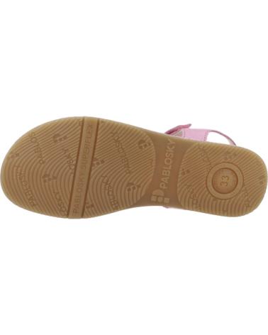 Sandales PABLOSKY  pour Fille SANDALIAS NINA MODELO 436870P COLOR ROSA  FUCSIA