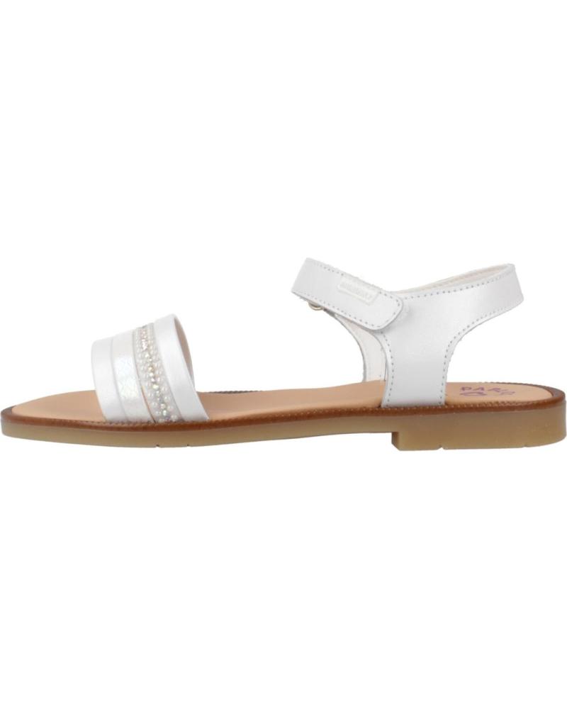 Sandales PABLOSKY  pour Fille SANDALIAS NINA MODELO 438108P COLOR  BLANCO