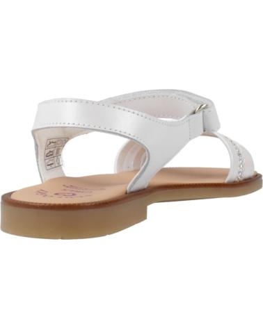 Sandales PABLOSKY  pour Fille SANDALIAS NINA MODELO 438108P COLOR  BLANCO