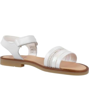 Sandales PABLOSKY  pour Fille SANDALIAS NINA MODELO 438108P COLOR  BLANCO