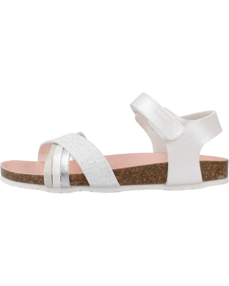 Sandalen PABLOSKY  für Mädchen SANDALIAS NINA MODELO 439804P COLOR  BLANCO