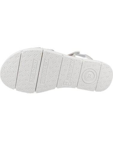 Sandalen PABLOSKY  für Junge SANDALIAS NINO MODELO 440855P COLOR  PLATA