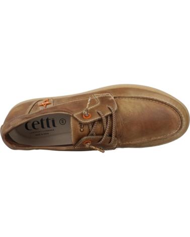 Man shoes CETTI INFORMALES HOMBRE MODELO C1349USED V25 COLOR MARRON  CUERO