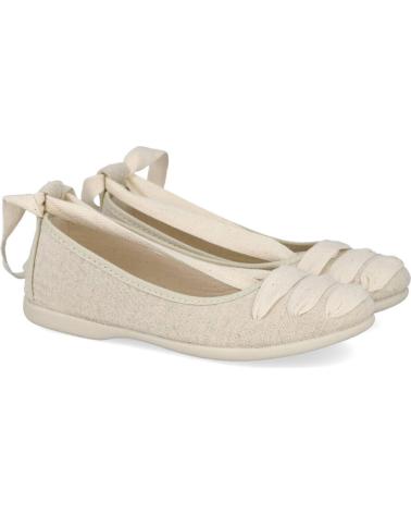 Deportivas L&R SHOES  de Niña LR SHOES 701-20 ALPARGATAS DE CINTAS PARA NINA  BEIGE