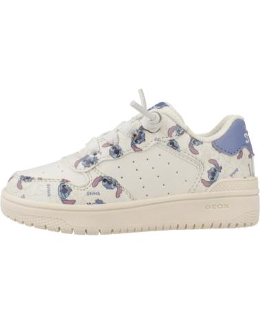 Sportivo GEOX  per Bambino ZAPATILLAS NINO MODELO J WASHIBA GIRL COLOR BEIS  C1M4B