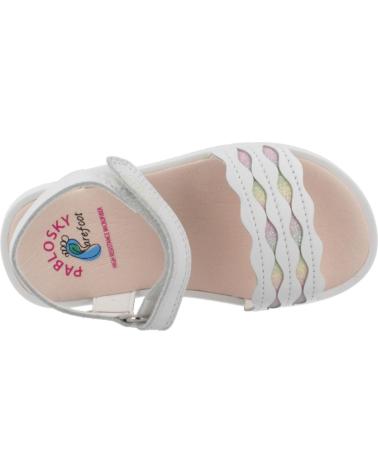 Sandales PABLOSKY  pour Fille SANDALIAS NINA MODELO 054000P COLOR  BLANCO