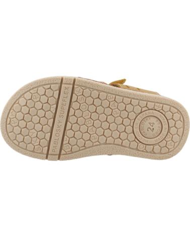 Sandales PABLOSKY  pour Garçon SANDALIAS NINO MODELO 055183P COLOR MARRON  AMBRA
