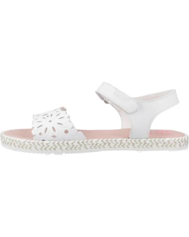 Sandales PABLOSKY  pour Fille SANDALIAS NINA MODELO 437100P COLOR  BLANCO