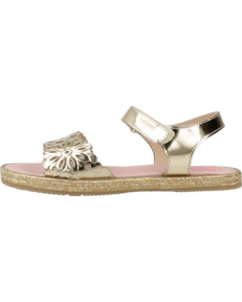 Sandales pour Fille PABLOSKY SANDALIAS NINA MODELO 437280P COLOR ORO CHMPGN