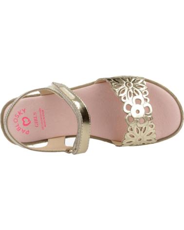 Sandales pour Fille PABLOSKY SANDALIAS NINA MODELO 437280P COLOR ORO CHMPGN