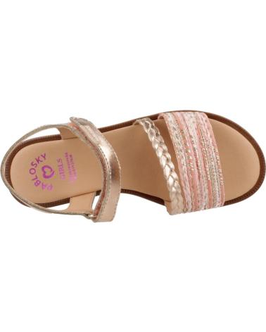 Sandales PABLOSKY  pour Fille SANDALIAS NINA MODELO 438490P COLOR BRONCE  COBRE