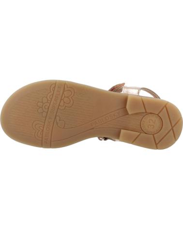 Sandales PABLOSKY  pour Fille SANDALIAS NINA MODELO 438490P COLOR BRONCE  COBRE