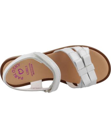 Sandales pour Fille PABLOSKY SANDALIAS NINA MODELO 438908P COLOR BLANCO