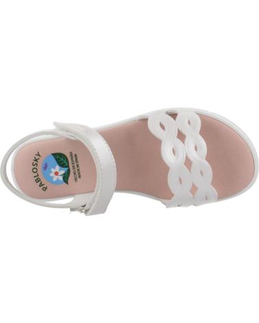 PABLOSKY SANDALIAS EN PARA NINAS BLANCO