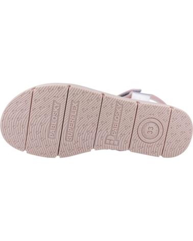 OFFENE SANDALEN PABLOSKY 441094P VIOLETT LILA METALLIC LILA