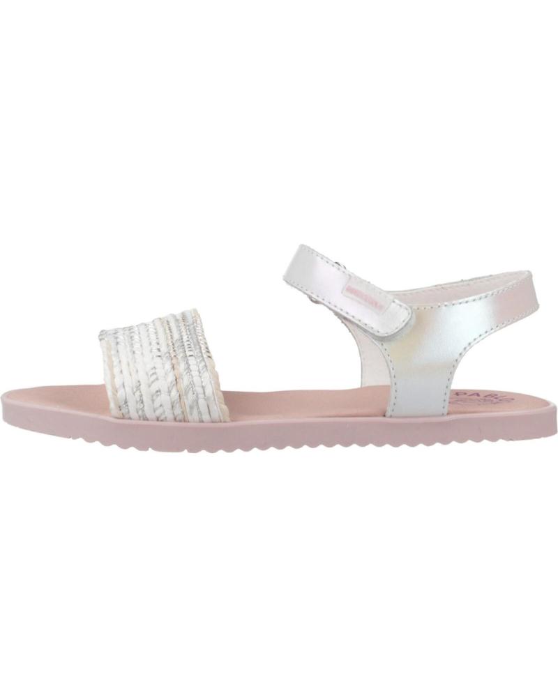 PABLOSKY SANDALIAS PLANAS NINA 442808 BLANCO