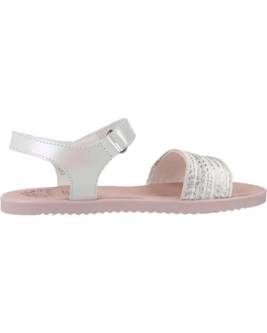 PABLOSKY SANDALIAS PLANAS NINA 442808 BLANCO
