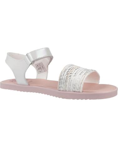 PABLOSKY SANDALIAS PLANAS NINA 442808 BLANCO